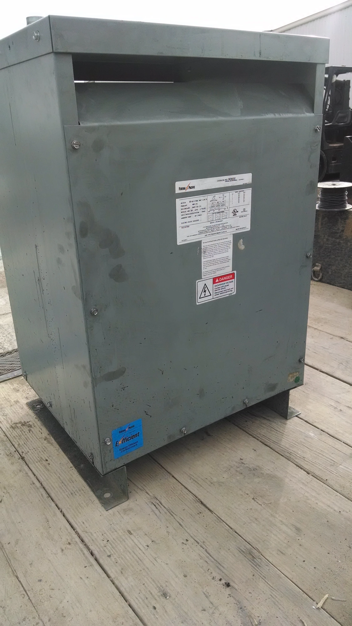 USED FEDERAL PACIFIC 45 KVA