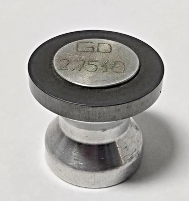 Tungsten Carbide Plug Gage 2.7510" Go Inspection Measurement