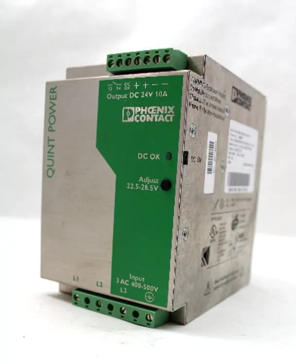 Used PHOENIX CONTACT QUINT-PS-3X400-500AC/24DC/10A Power Supplies Kentucky US | Industrial Parts R Us Inc. #356506