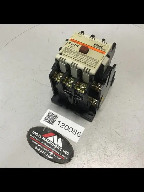 Used FUJI ELECTRIC SC-1N 4NC0T0 PLC Contactors | Ideal Machinery #661002