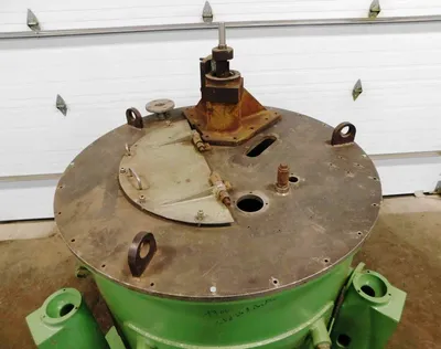 Sharples SP-5500 solid bowl basket centrifuge, 316SS.