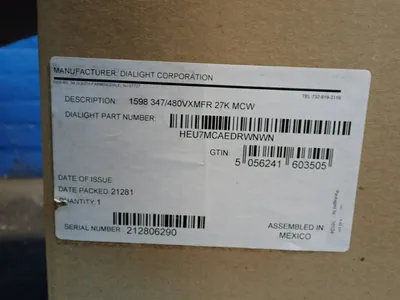 Used DIALIGHT NOHEU7MCAEDEWNWN Lighting Ohio US | HGR 24 #1064934