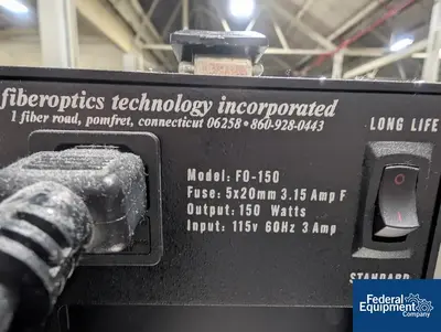 Fiberoptics Technology Light Box with (4) Fiberoptics Technology Light Sources