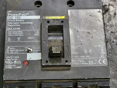 USED SQUARE D QDL32100