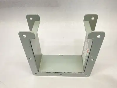 F66LN3,19950 | Hoffman F66LN3 Nipple Lay-in Hinged-Cover Gray 6" x 6" x 3" 19950 - Used