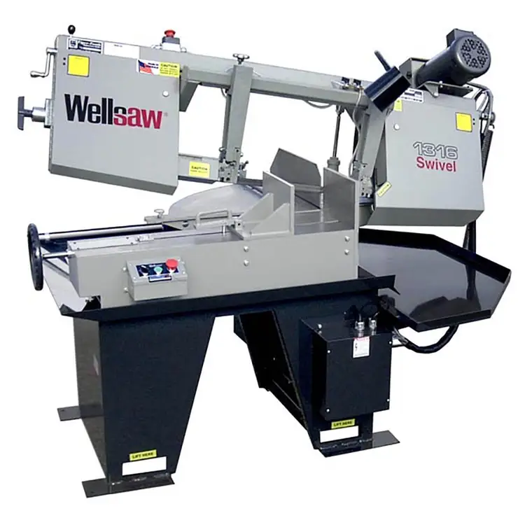 New | in-Stock WELLSAW 1316S Horizontal Band Saws | Worldwide Machine Tool #494312