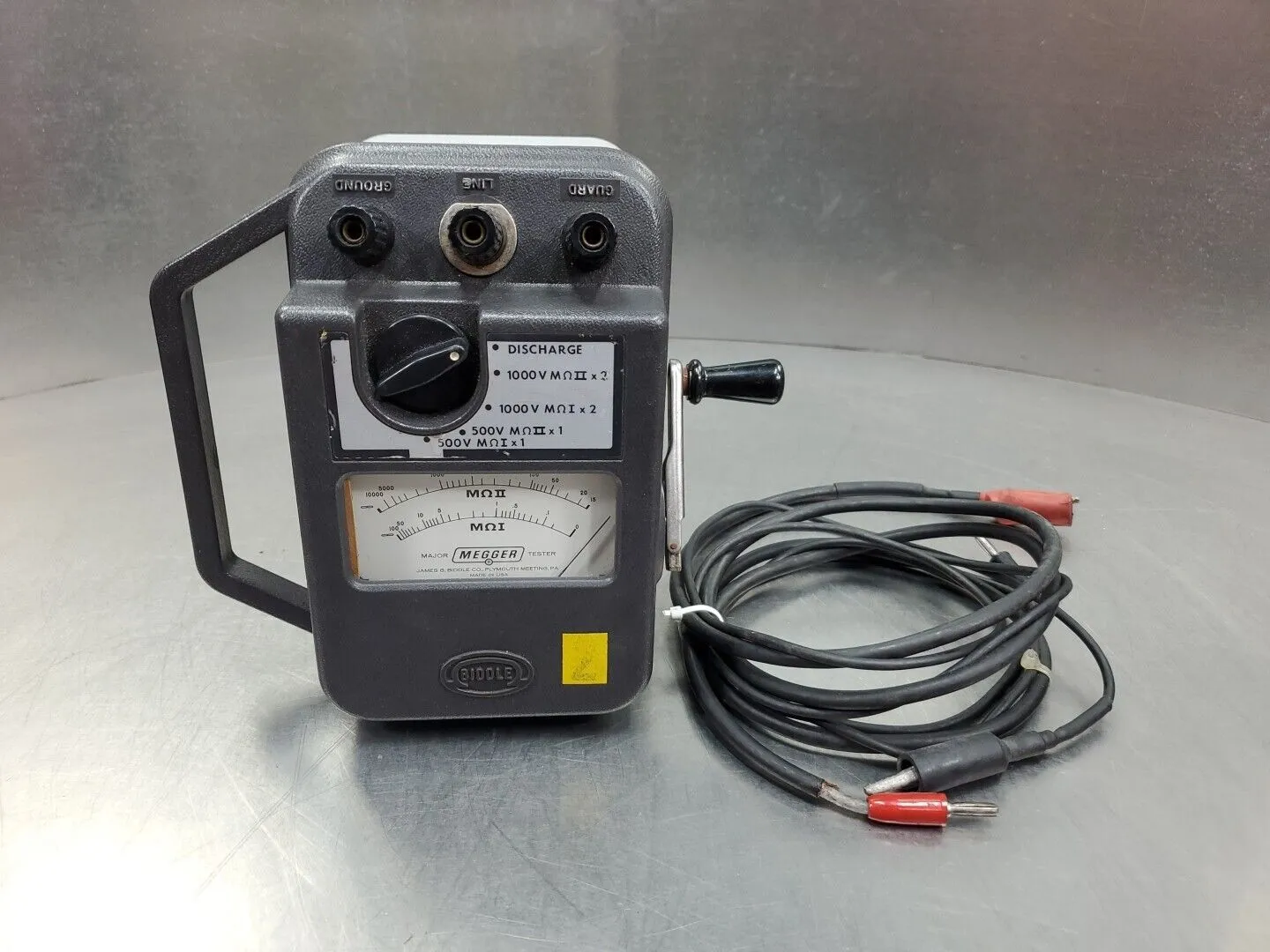 James G. Biddle Co. Cat No. 21170 Tester Unit. 5E-27