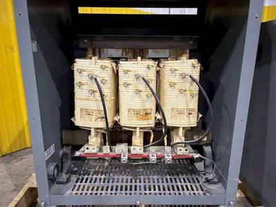 112.50 KVA SQUARE D SORGEL 480->208Y/120 3-PHASE ELECTRICAL TRANSFORMER: STOCK #23730