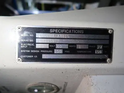 USED 1994 PNEUMATIC PRODUCTS 1600CHA-A4B1S