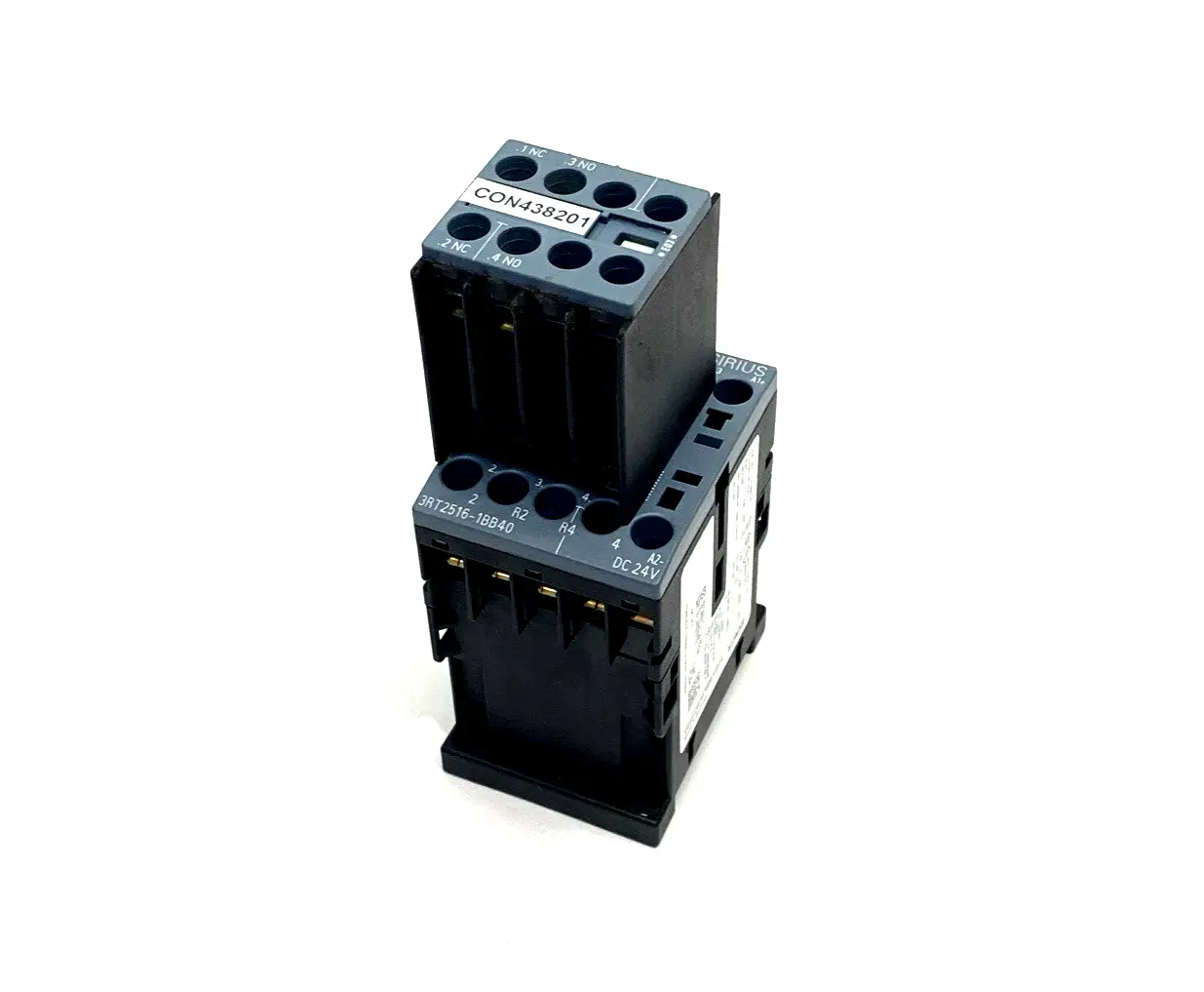 3RT2516-1BB40 | Siemens  Power Contactor, AC-3, 9A, 4kW 400V, 4P 24VDC - New Other
