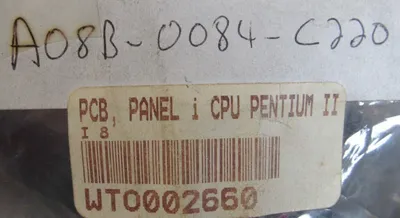 NEW FANUC 08B-0084-C220 CPU PANEL 08B0084C220