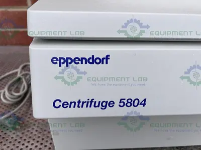 USED EPPENDORF 5804 BENCHTOP CENTRIFUGE W/ EPPENDORF A-4-44 ROTOR 5000 RPM