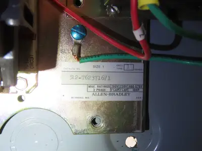 Allen Bradley 512 Combination Motor Starter 30A Disconnect 600V 3Ph 10Hp