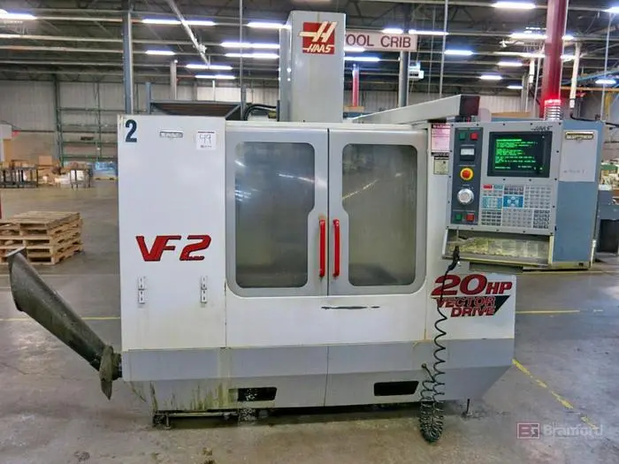 Used 2001 HAAS VF-2B Vertical Machining Centers Wisconsin US | Lemke Machinery Sales #506523