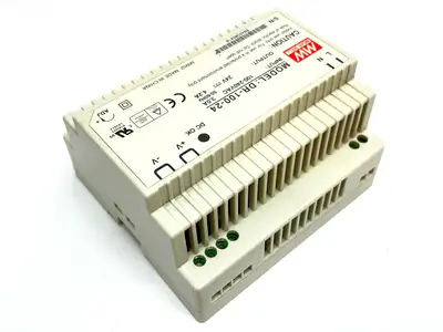 Used MEAN WELL DR-100-24 DIN Rail Power Supplies Michigan US | Maverick Industrial Sales #1410726