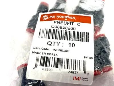 NEW IMI NORGREN PNEUFIT C Y-CONNECTOR 6MM