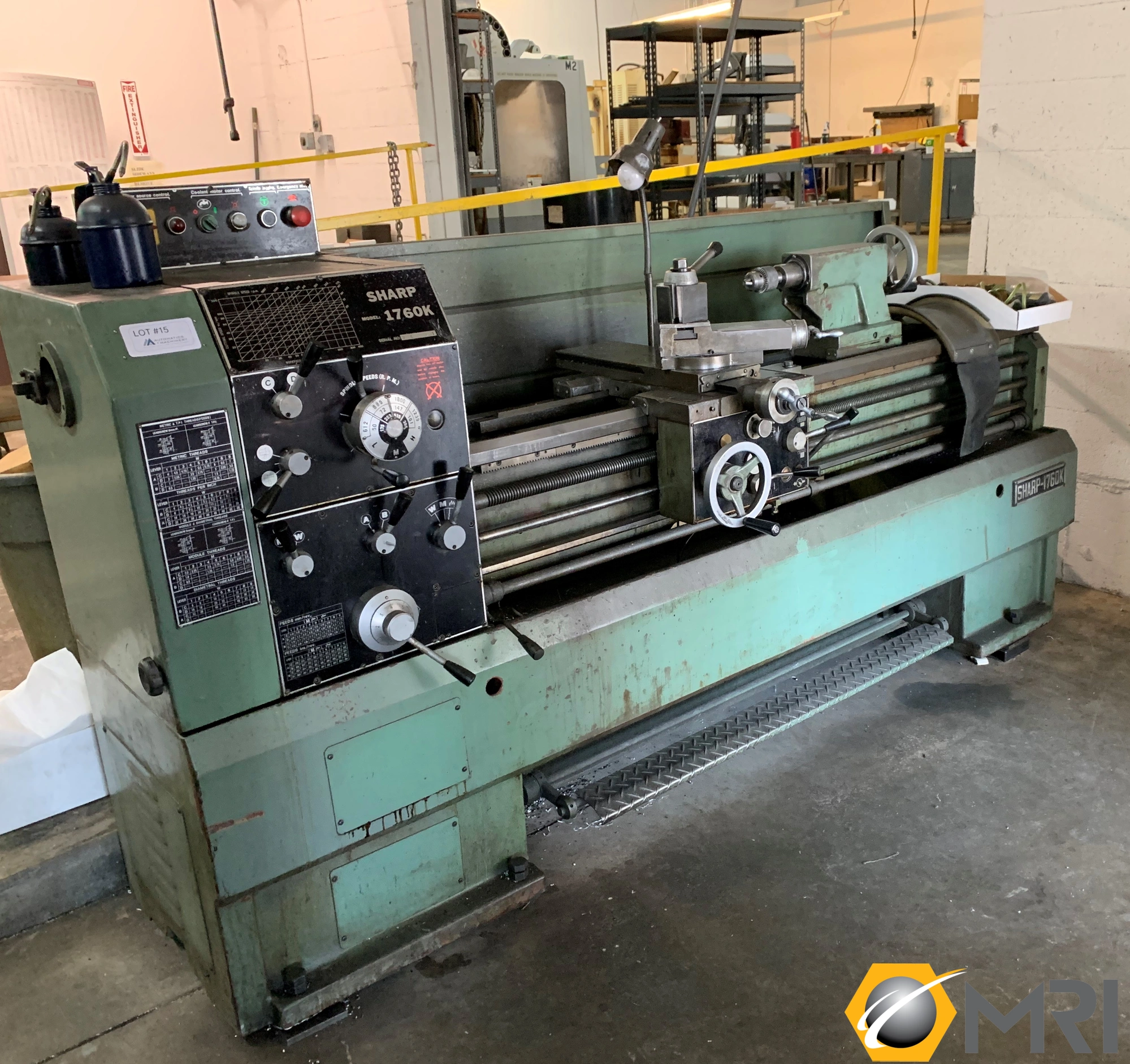 SHARP - マキウラ Used 2001 SHARP 1760K 303759 | Machinery Resources International