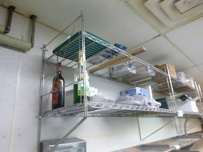 2-Tier Wall Shelf