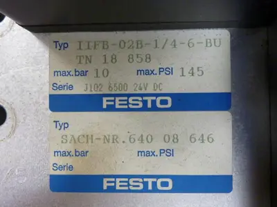 USED FESTO IFB8-02