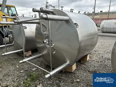 USED Walker 1,000 Gal Walker Twin Motion Processor Kettle, 316L S/S, 75#
