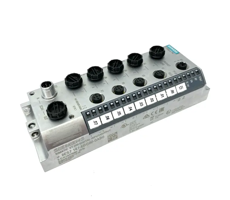 Used SIEMENS SIMATIC DP ET200ECO PN I/O MODULE 8 DIO, DC24V/1,3A PLC Input & Output | Maverick Industrial Sales #1099040