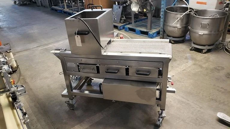 Liquid Egs depositor Air system pannel and conveyor #104984
