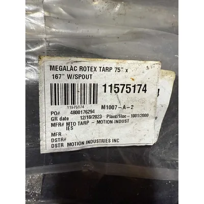 NEW ROTEX MEGALAC ROTEX TARP 75" X 167"
