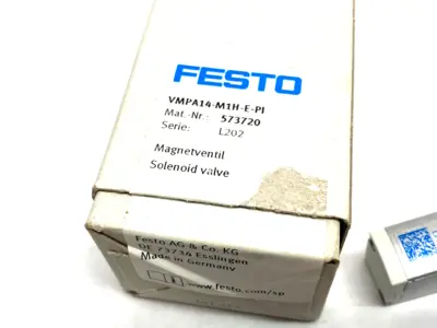 USED FESTO SOLENOID VALVE 5/3 EXHAUSTED