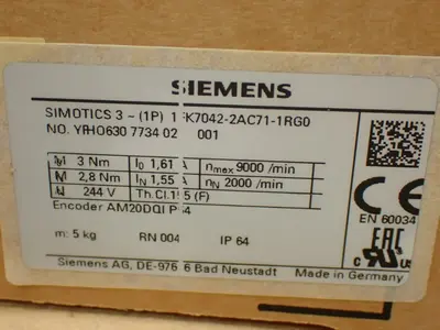 NEW SIEMENS 1FK70422AC711RG0