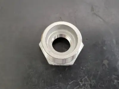 1-1/2" x 3/4" 316 Stainless Steel Hex Head Reducing Bushing