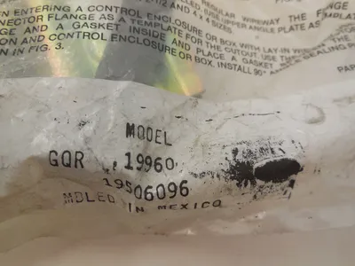 2 NEW HOFFMAN 19960 WIREWAY PLATE