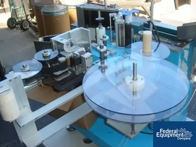 USED Fasson FASSON WRAP AROUND LABELER, MODEL ST-10D