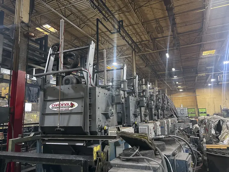 Used 2024 Cardinal 600 Tumble Blast Finishing Machines Michigan US | Machine Tool Bids #1234390