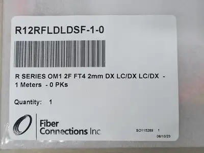 USED FIBER CONNECTION INC R12RFLDLDSF-1-0