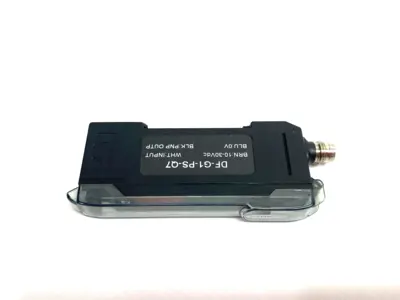 USED BANNER ENGINEERING EXPERT DUAL DISPLAY FIBER AMPLIFIER 4-PIN M8 INTEGRAL 19359