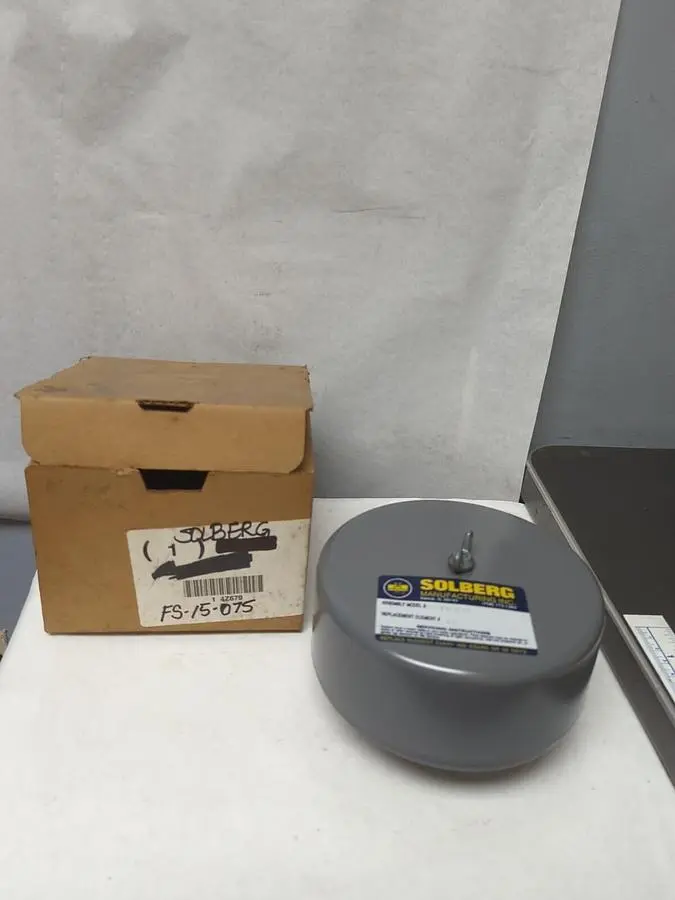 New | in-Stock SOLBERG FS-15-075 Filters Ohio US | Surplus Asset Holdings #1244165