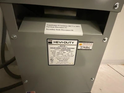 Used Sola/Hevi-Duty _UNKNOWN_ Transformers Minnesota US | ISP Equipment Group #1318717