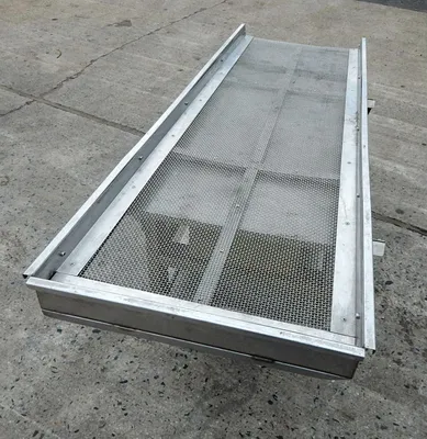 USED SS SCREENED FEEDER 24" X 75"