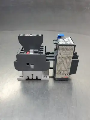 ABB A123010 28A 1000VAC Contactor w/TA25DU & CA510 Auxiliary Contactor 4A43