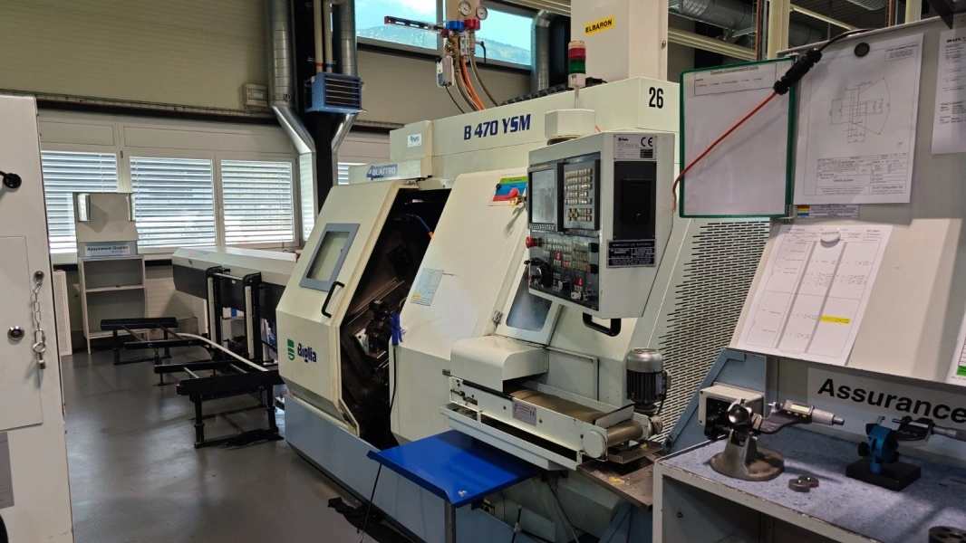 BIGLIA Twin Spindle Twin Turret CNC Lathe, in top condition, low hours, POA