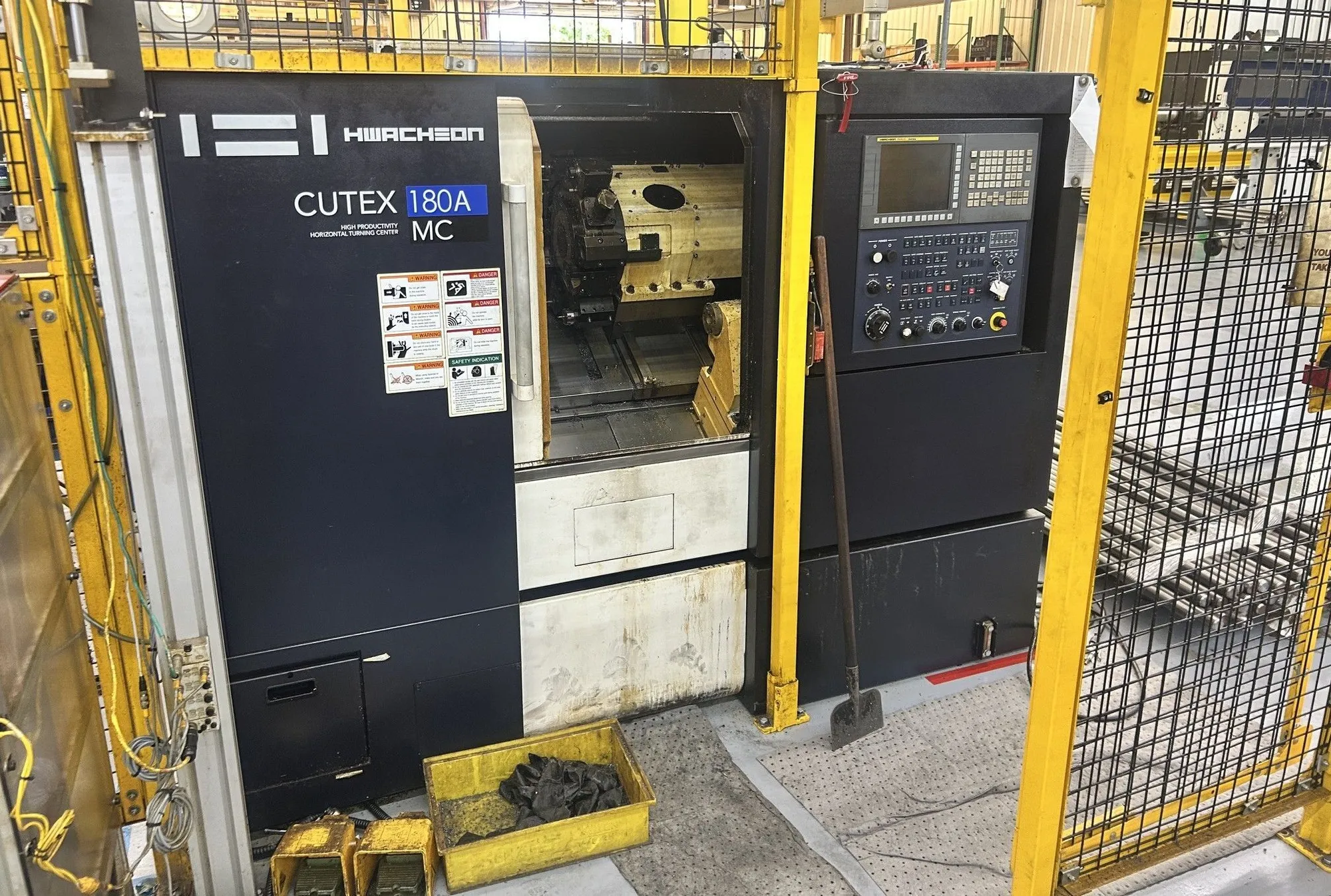 USED HWACHEON CUTEX-180A MC