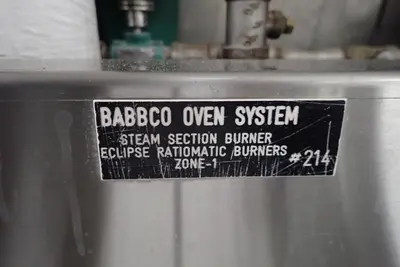 Used BABBCO A108/48 Conveyor Ovens California US | BakeryEquipment.com #1555319