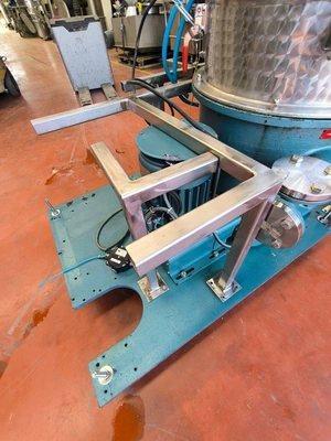 Rousselet Robatel RC-50 VxR ATEX perforate basket centrifuge, 316L SS.