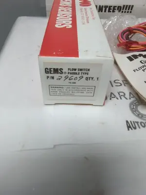 New | in-Stock GEMS 29609 Relays & Switches | Surplus Asset Holdings #1205714