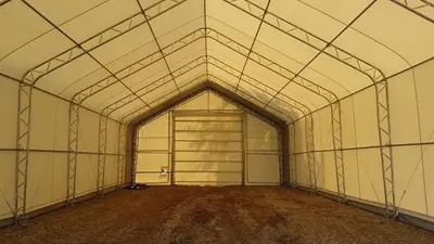 NEW 30X60X20 DOUBLE TRUSS STORAGE BUILDING