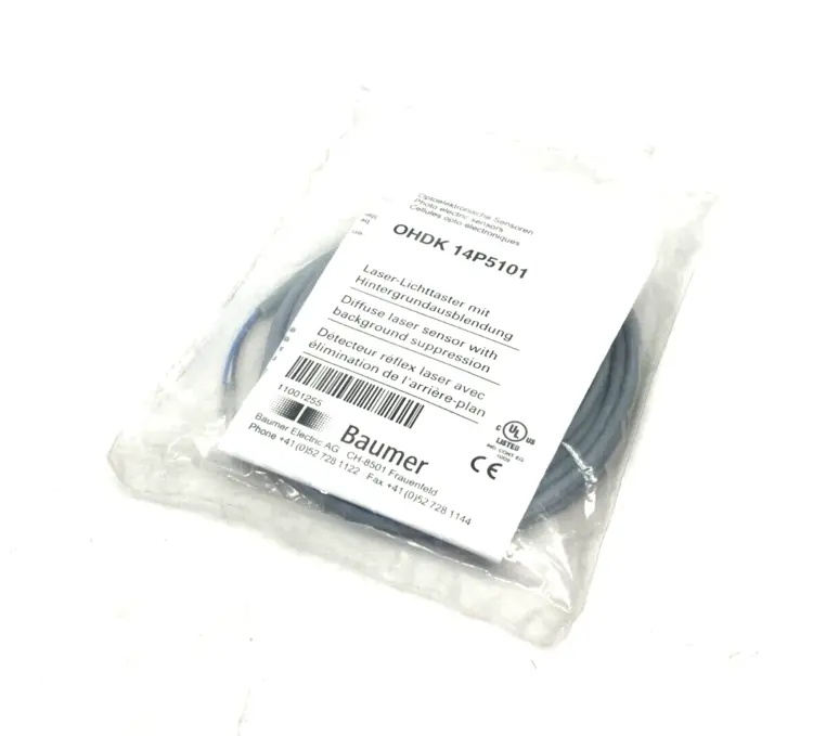 New | in-Stock Baumer Background Suppression Diffuse Sensor 20~350mm Photoelectric Sensors Michigan US | Maverick Industrial Sales #1398350
