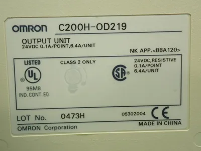 USED OMRON C200HOD219