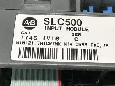 USED ALLEN BRADLEY 1746-IV16 SER C