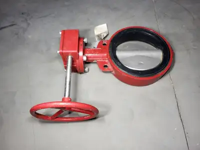 8in. Butterfly Valve, Manual Actuation, ISO 9001