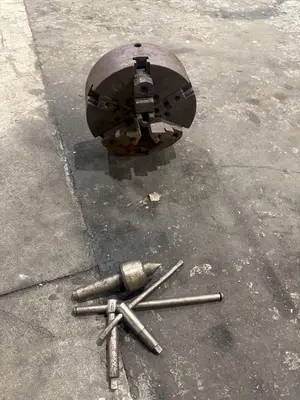20" X 40" NARDINI MODEL #SZ2040T ENGINE LATHE 3-1/8" HOLE: YOBRO #24608